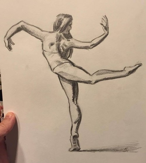 500x558 Artstation - Dance Sketch