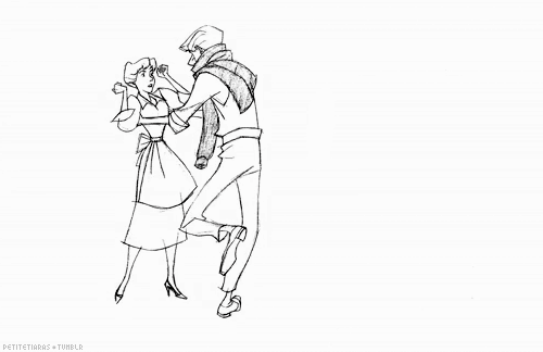 Dancing Couple Sketch