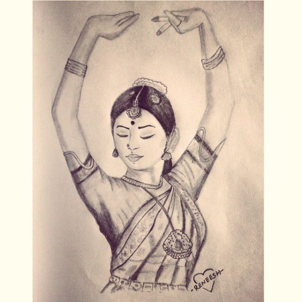 600x600 40 Innovative Dancing Women Drawings And Sketches Ideas Arts - Dancing Woman Sketch