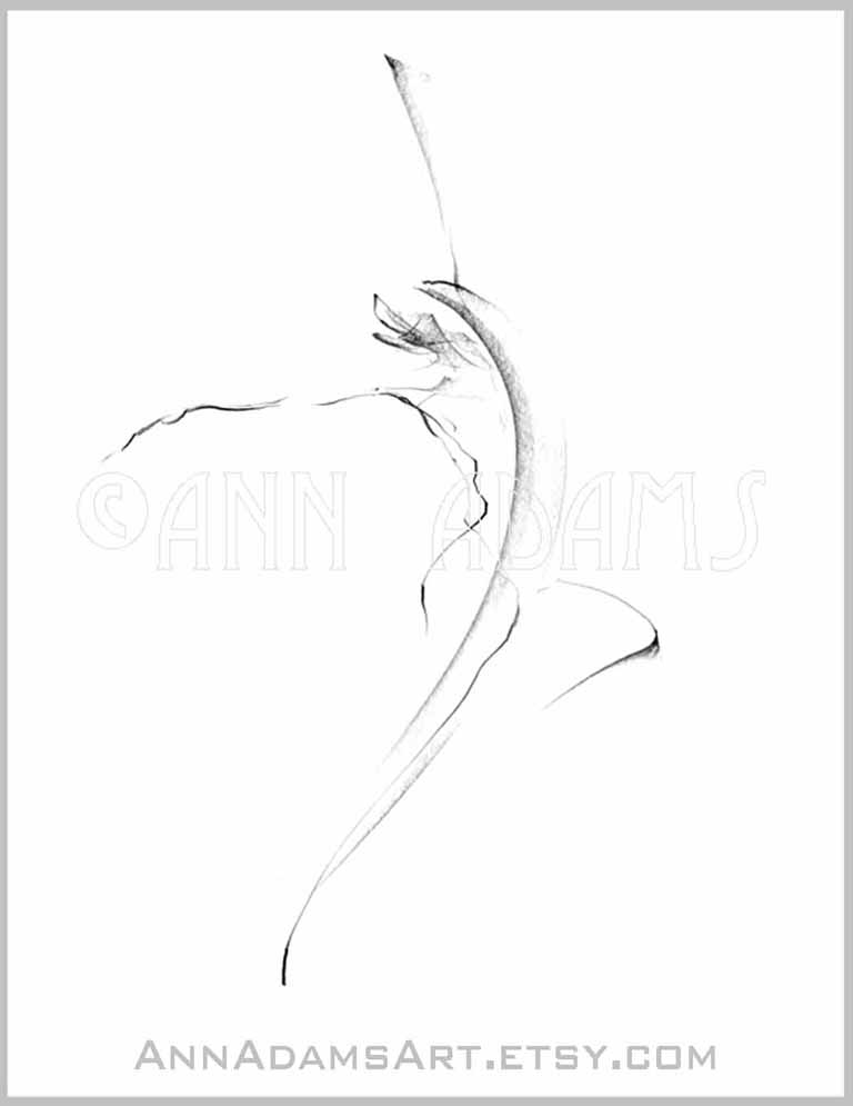 768x995 Dancing Woman Figure Sketch Art - Dancing Woman Sketch