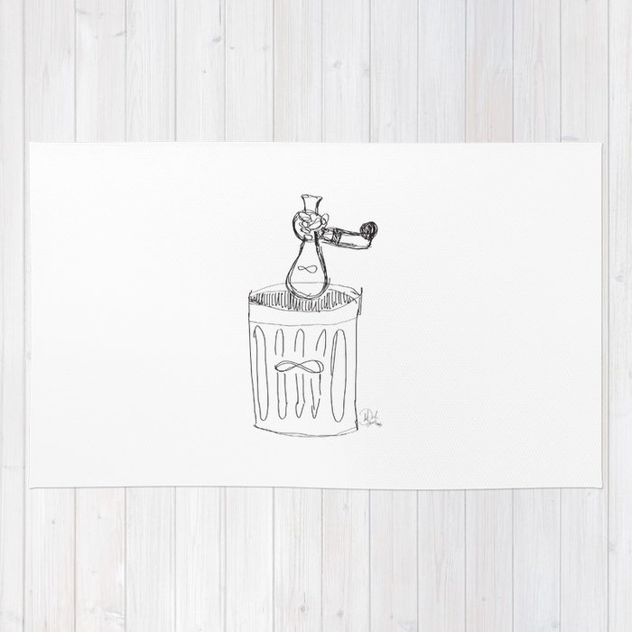 700x700 Danger. [Sketch] Rug By Davidnuhomar Society6 - Danger Sketch