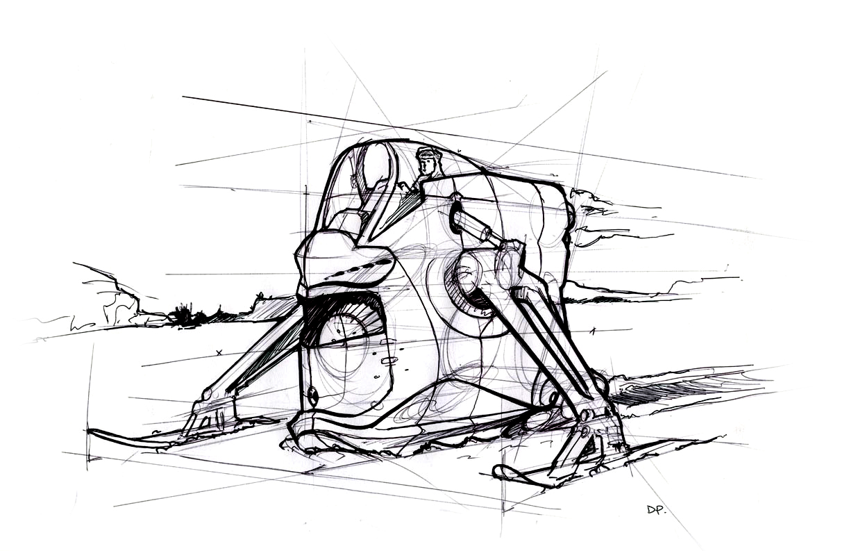 1223x793 Daniel Simon Lineweights - Daniel Simon Sketches