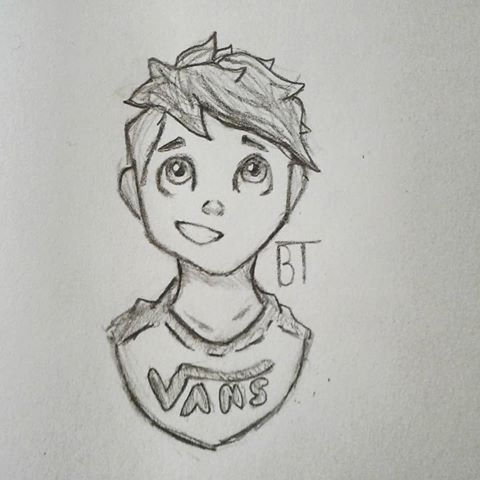 480x480 Bluetuck43) Instagram Account - Dantdm Sketch