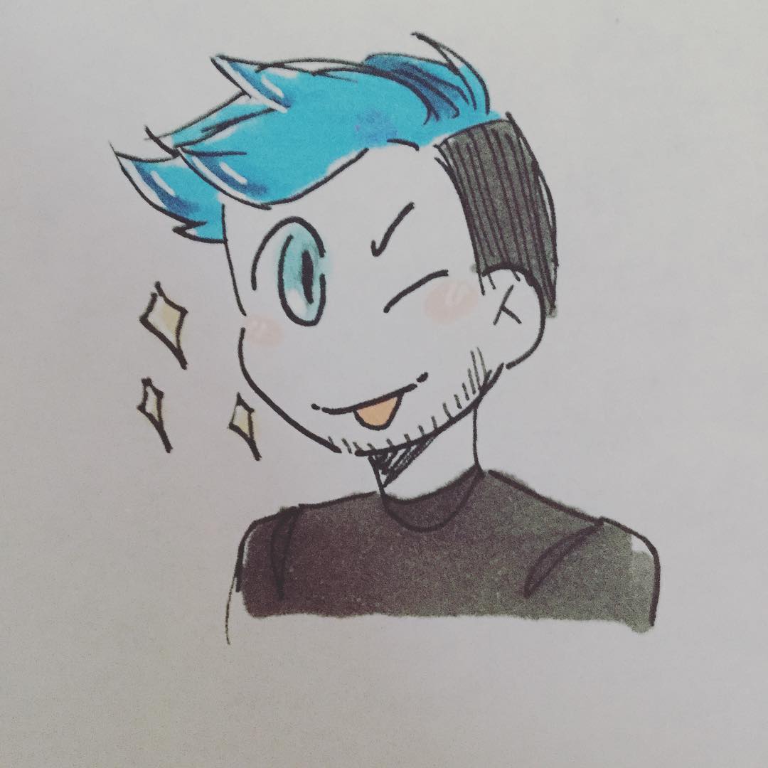1080x1080 Thediamondminecart - Dantdm Sketch