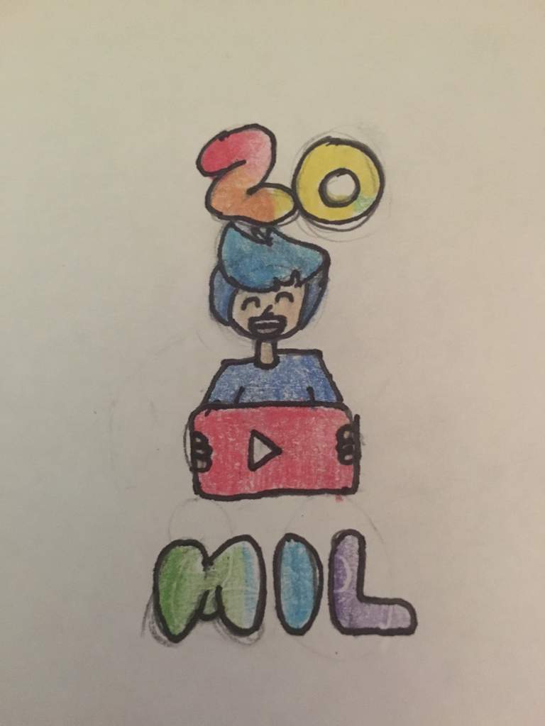 768x1024 Dantdm 20 Million Drawing Amino - Dantdm Sketch