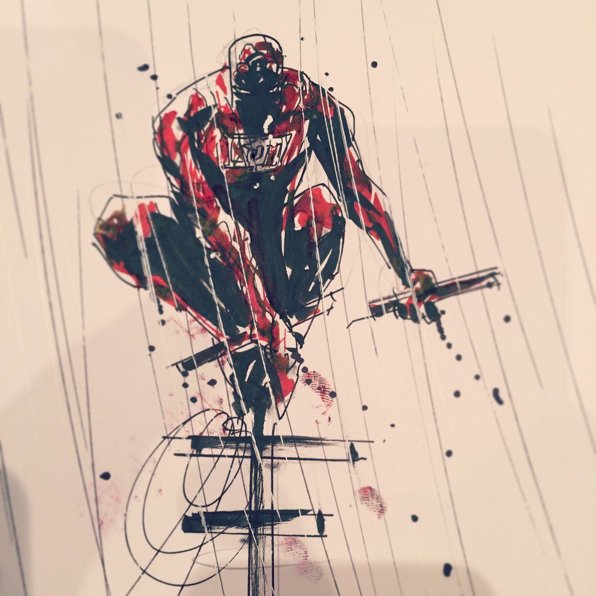 1200x1200 Jock On Twitter - Daredevil Sketch