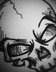 234x300 Dark Knight - Dark Sketches