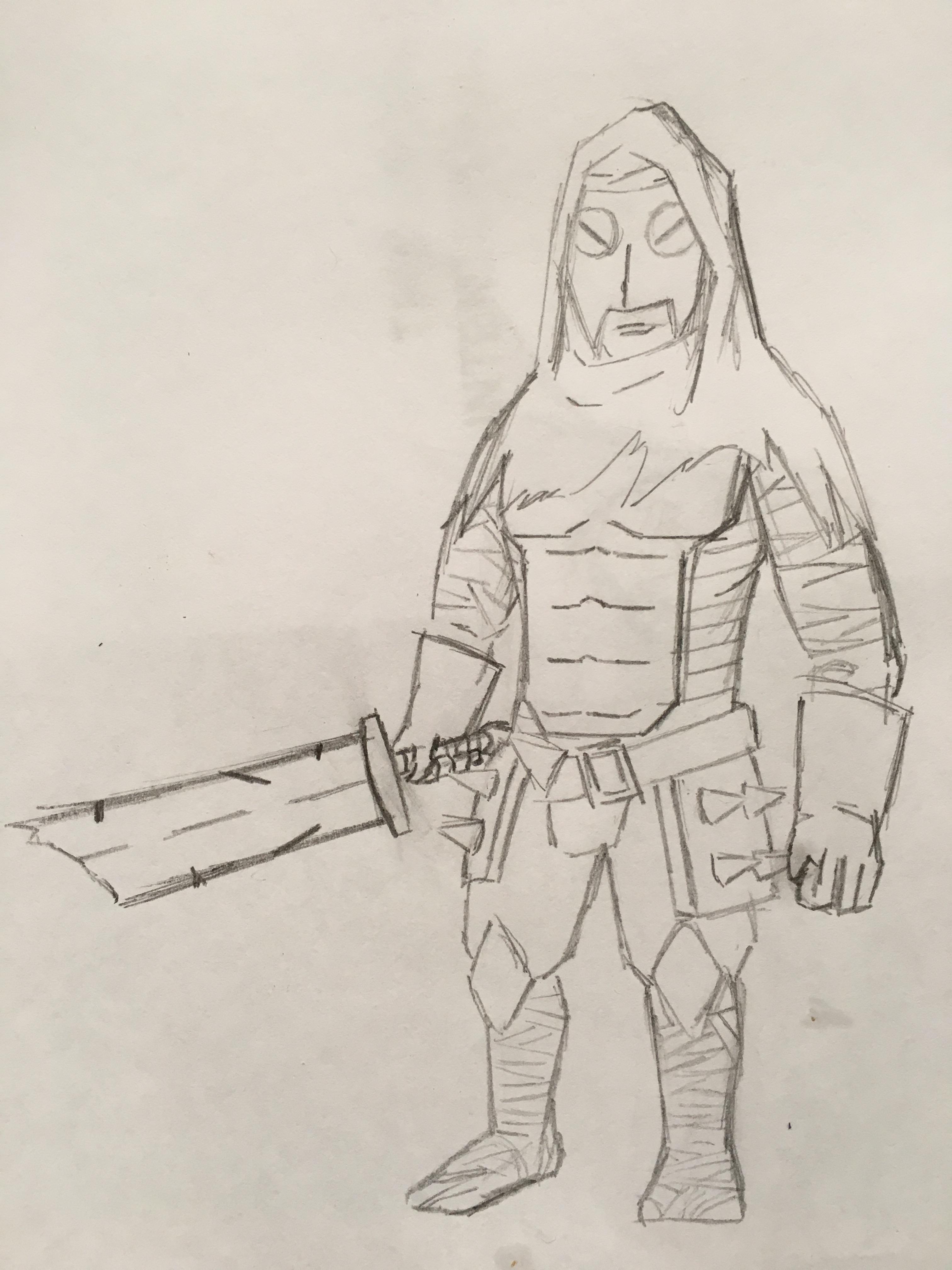 3024x4032 My Darkest Dungeon Leper Sketch - Darkest Sketch