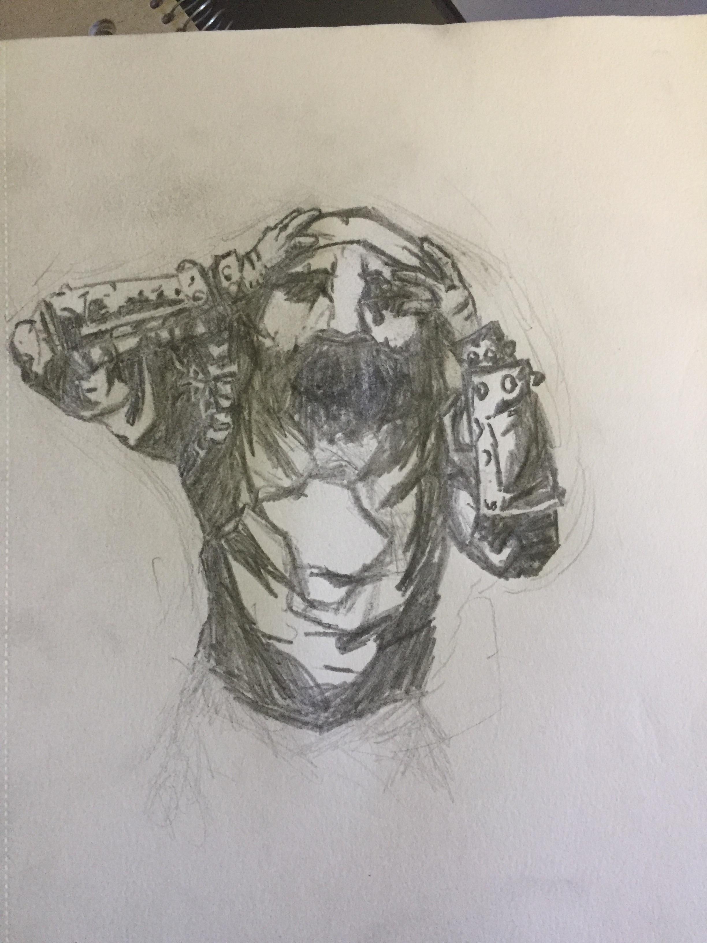 2448x3264 One Of My Darkest Dungeon Sketches Darkestdungeon - Darkest Sketch