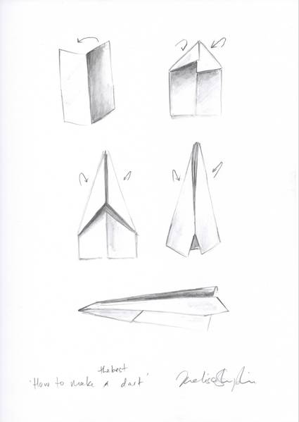 425x599 The Best Dart Original Drawing Melissa Sharplin - Dart Sketch