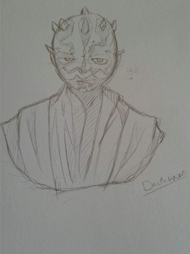 768x1024 Darth Maul (Sketch) Star Wars Amino - Darth Maul Sketch