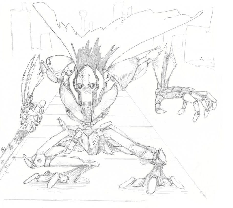 910x813 Darth Maul And Other Sketches - Darth Maul Sketch