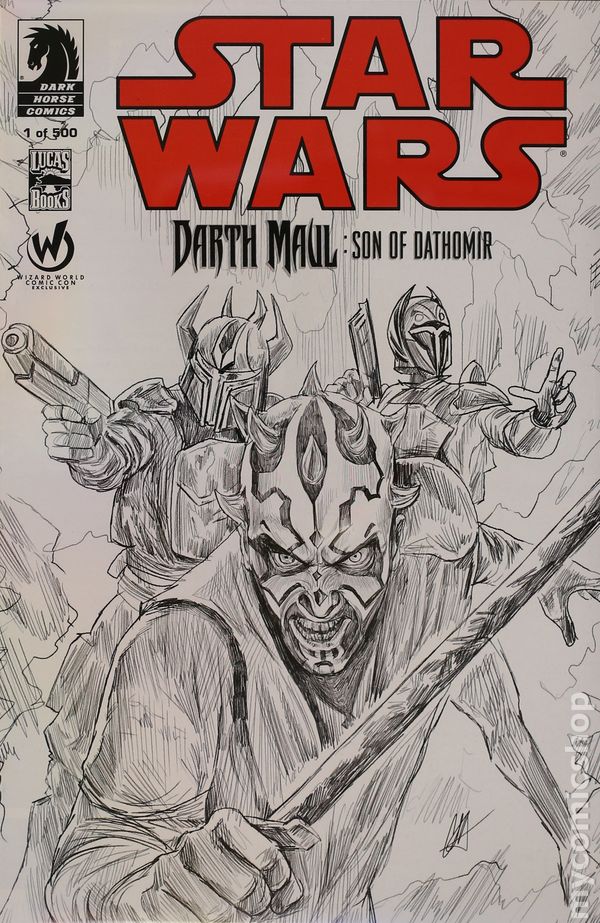 600x923 Star Wars Darth Maul Son Of Dathomir (2014) Comic Books - Darth Maul Sketch