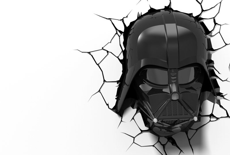 800x540 Darth Vader Helmet 3dlightfx - Darth Vader Helmet Sketch