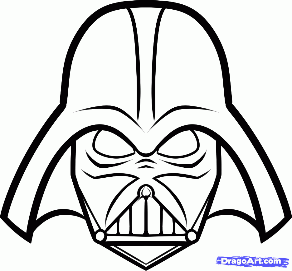 936x871 Darth Vader Helmet Drawing Easy Bcca - Darth Vader Helmet Sketch