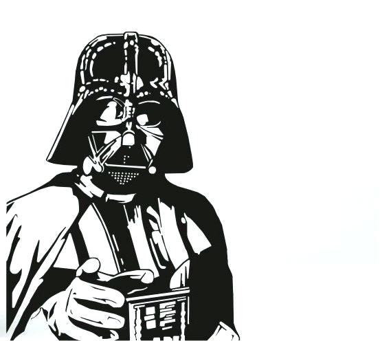553x496 Wall Decal Vinyl Sticker By On Darth Vader Helmet Goldpark.co - Darth Vader Mask Sketch