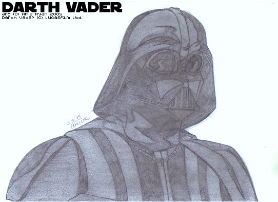 542x393 Darth Vader Pencil Drawing. By Amiry - Darth Vader Pencil Sketch