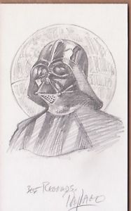 187x300 Ray Lago - Darth Vader Sketch