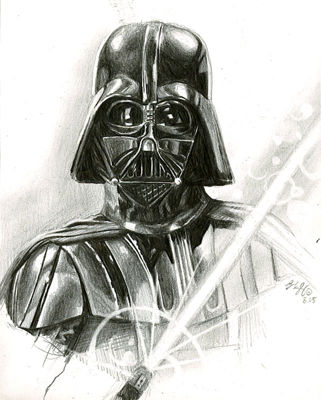 Darth Vader Sketch at PaintingValley.com | Explore collection of Darth ...