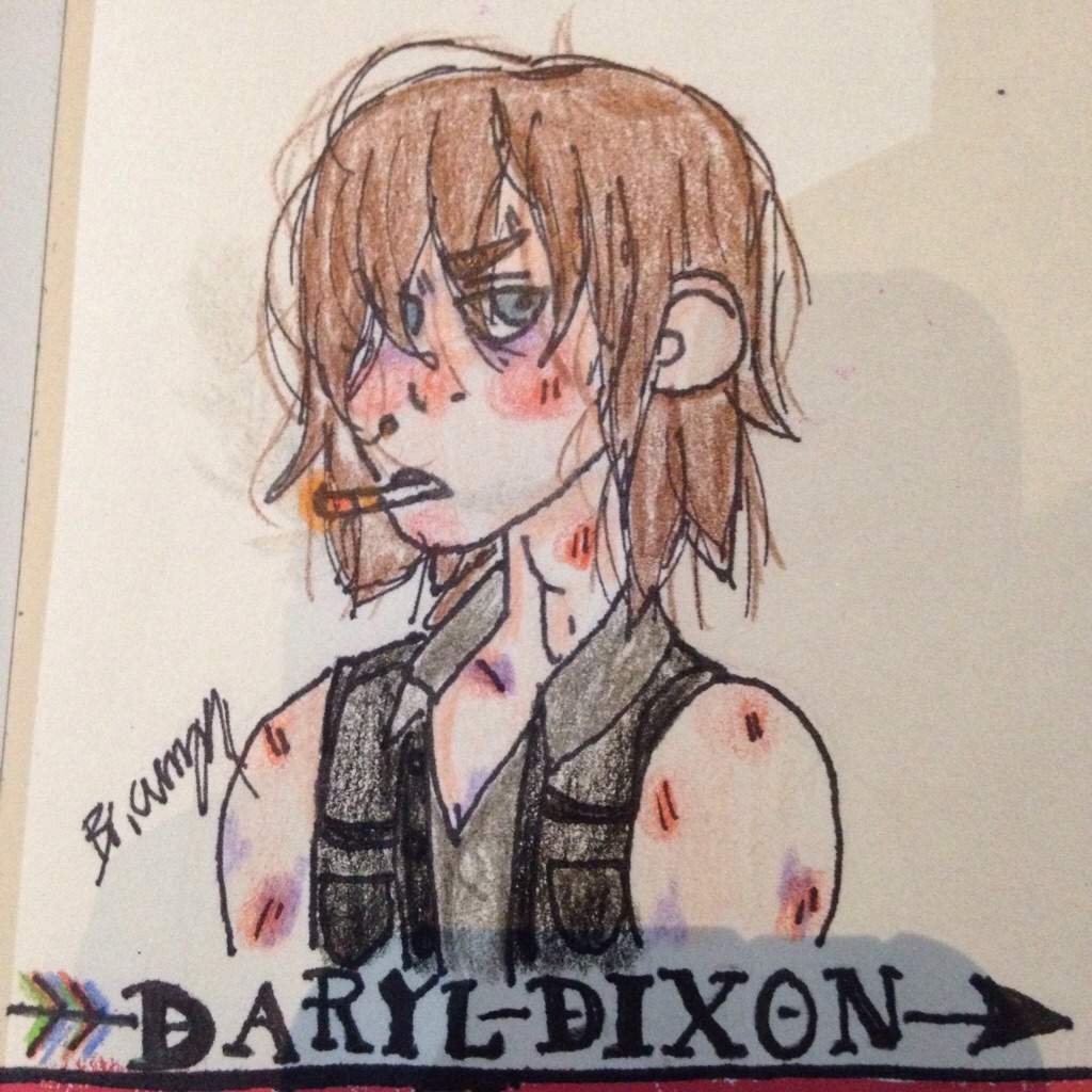 1024x1024 Daryl Dixon Drawing Should I Draw More Please Please Tell Me - Daryl Dixon Sketch