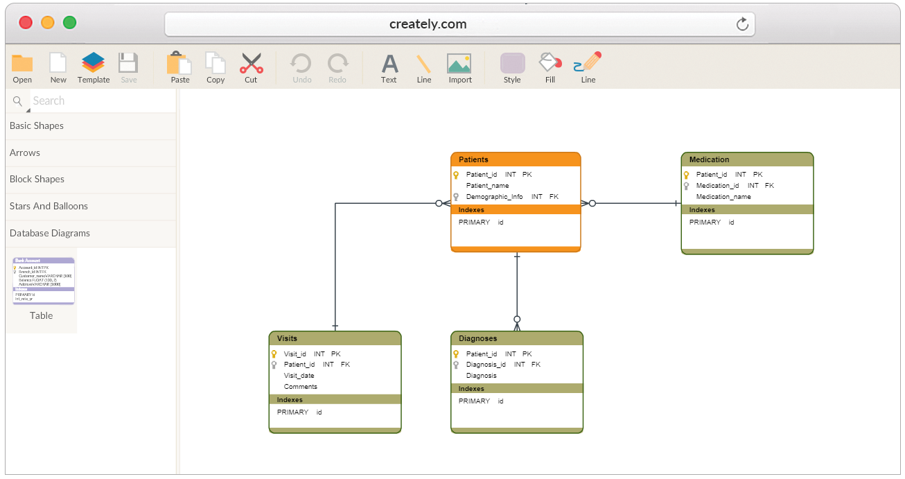 1306x691 Database Design Tool Create Database Diagrams Online - Database Sketch