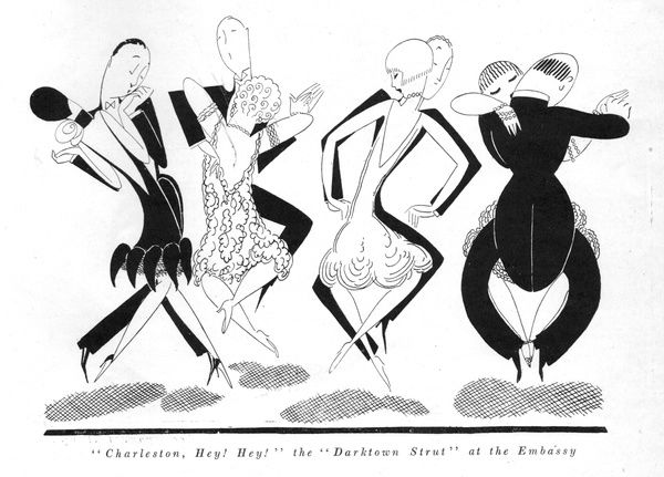 600x431 Sketch By Fish Of The Charleston Dance - Date Sketch