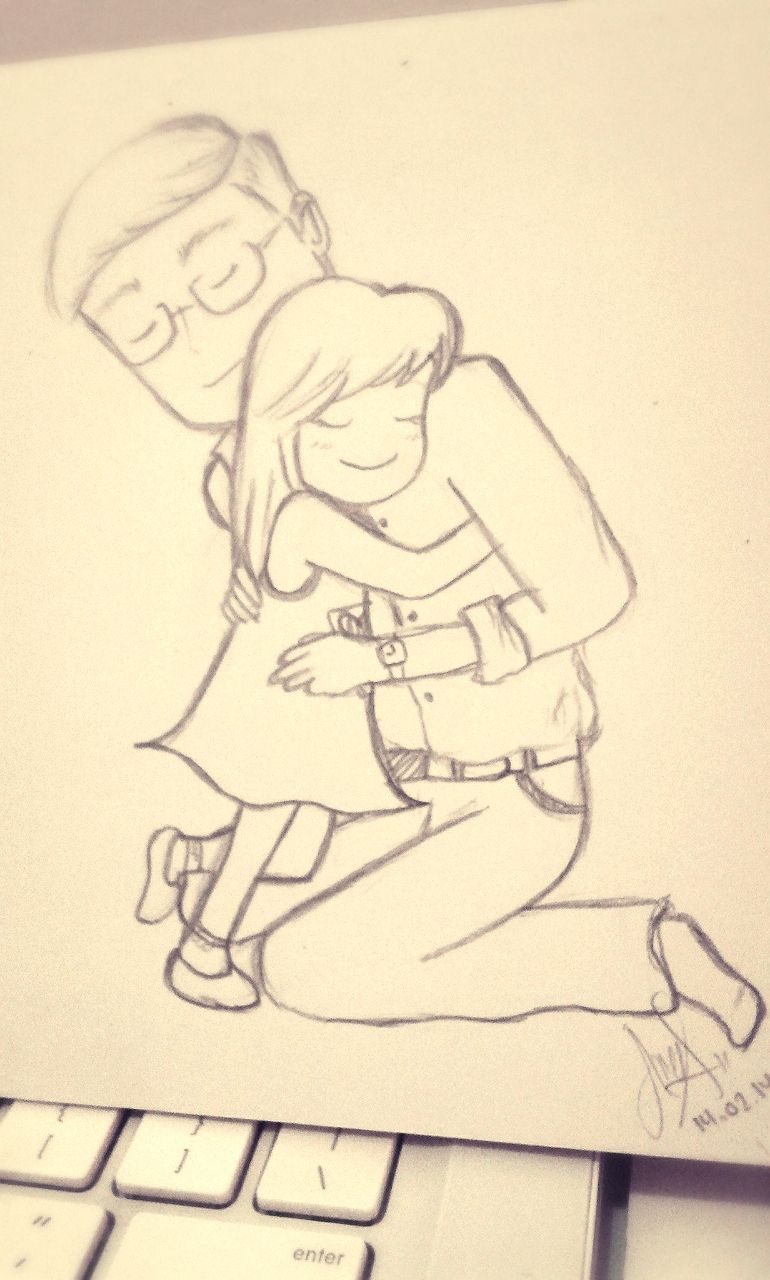 770x1280 Love Never Dies - Daughter Sketch