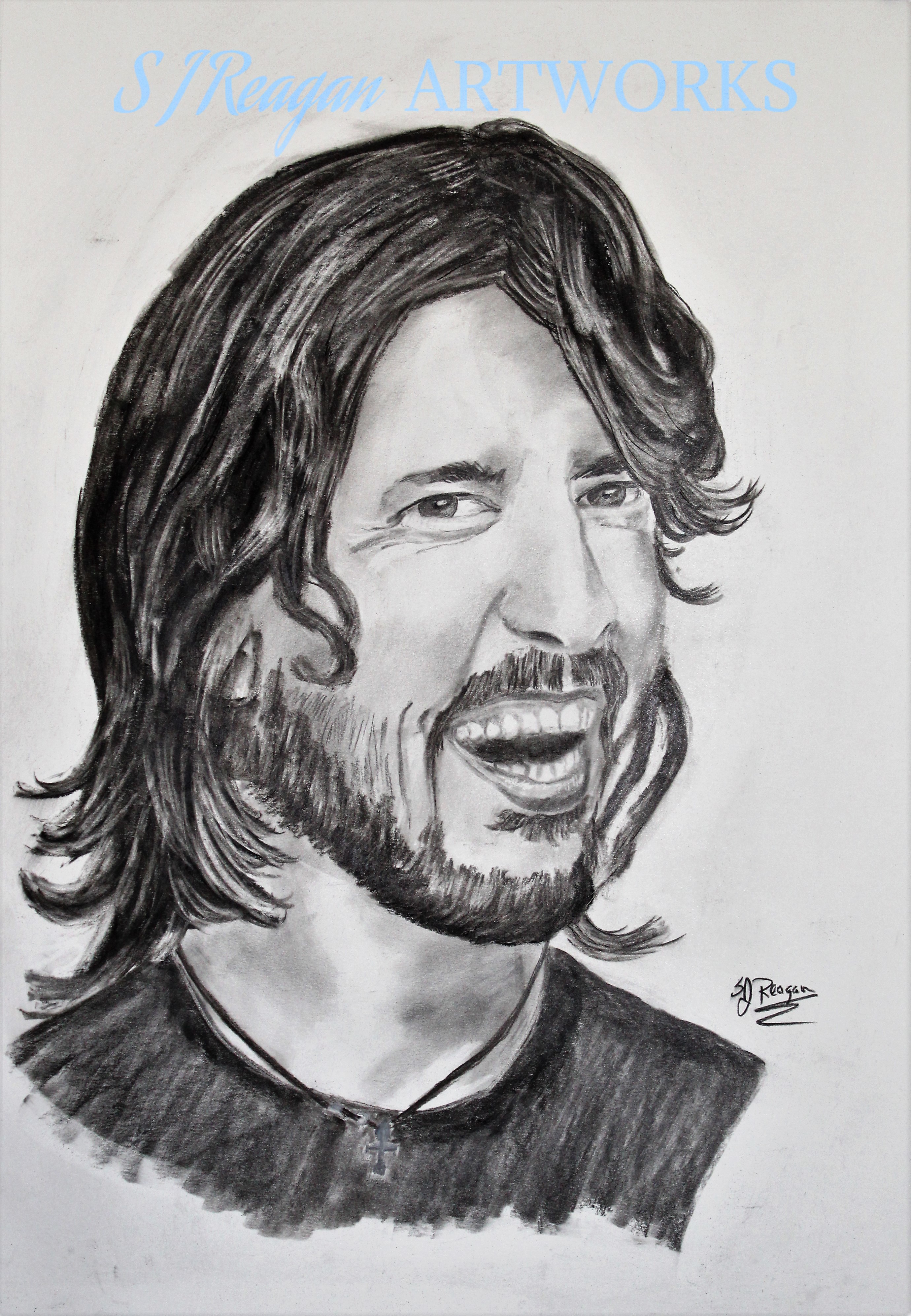 2760x3988 Dave Grohl Drummer Giclee Print Available In Two Sizes - Dave Grohl Sketch