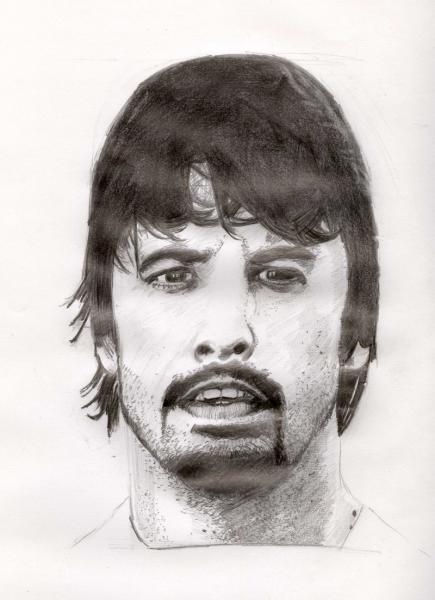 435x600 Dave Grohl Sketch - Dave Grohl Sketch
