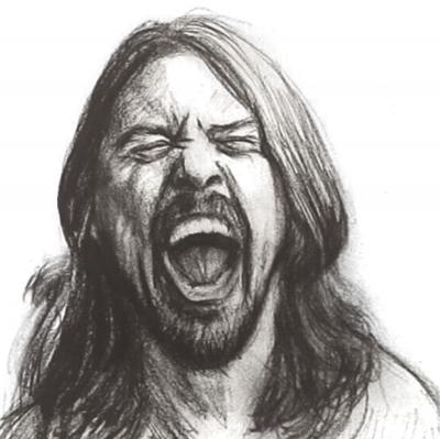 400x399 Dave Grohl The Daily Star - Dave Grohl Sketch