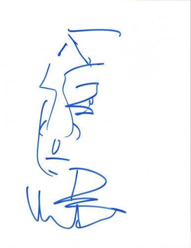 386x500 Dave Matthews Signed Autographed 8.5x11 Hand Drawn Sketch Artwork - Dave Matthews Sketches