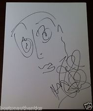 189x225 Dave Matthews Signed Sketch Ebay - Dave Matthews Sketches