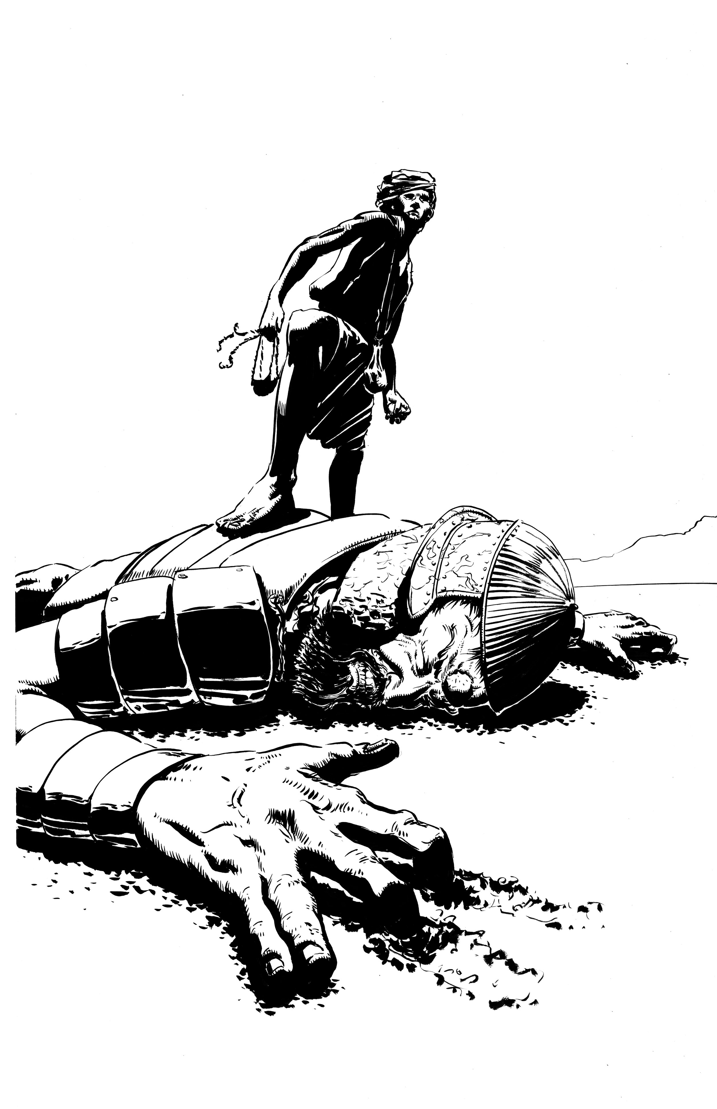 2500x3864 David Amp Goliath Jjjaspersen Studios - David And Goliath Sketch