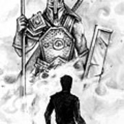 180x180 Quick Sketch - David And Goliath Sketch