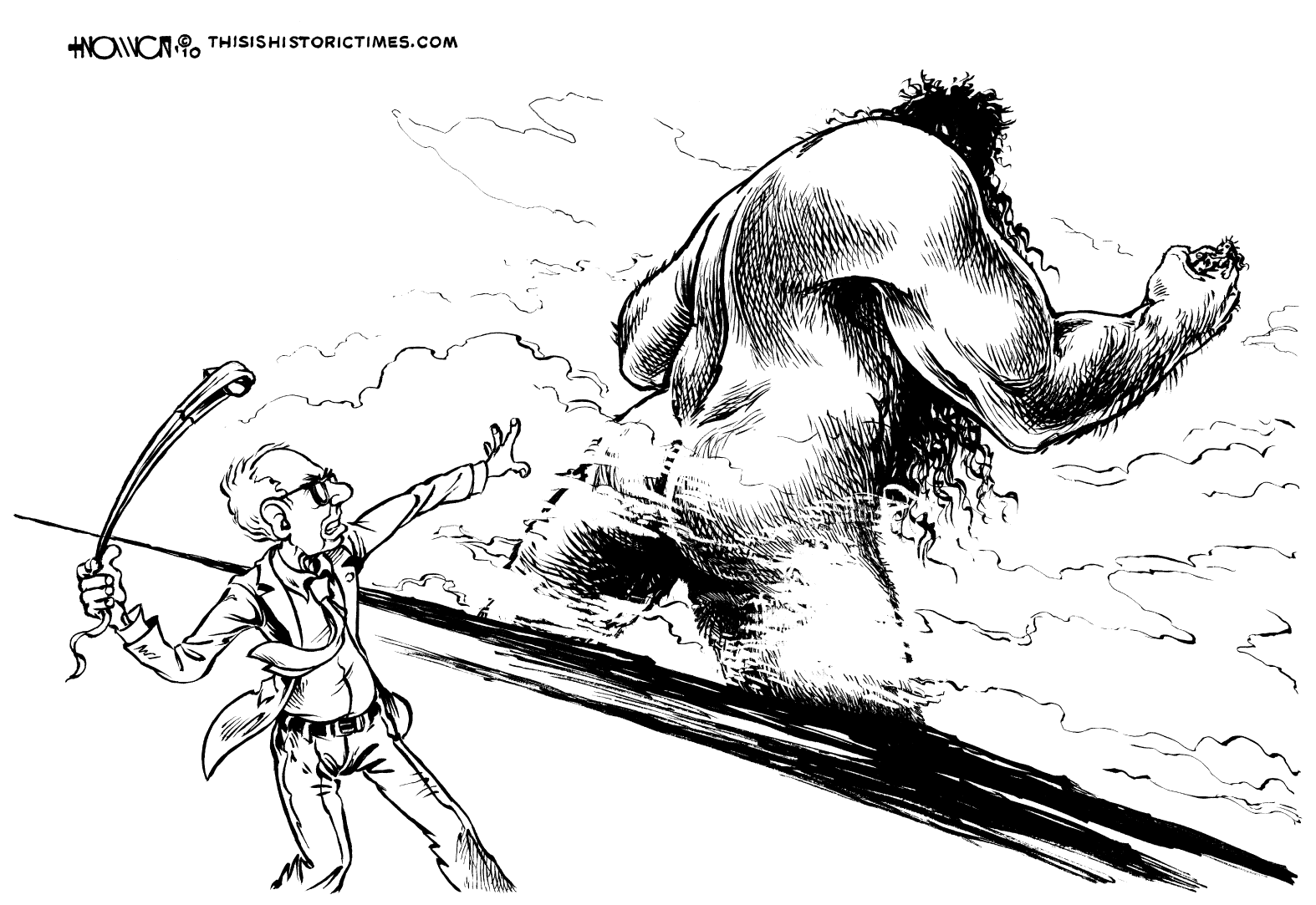 1574x1083 This Is Historic Times David Versus Goliath - David And Goliath Sketch
