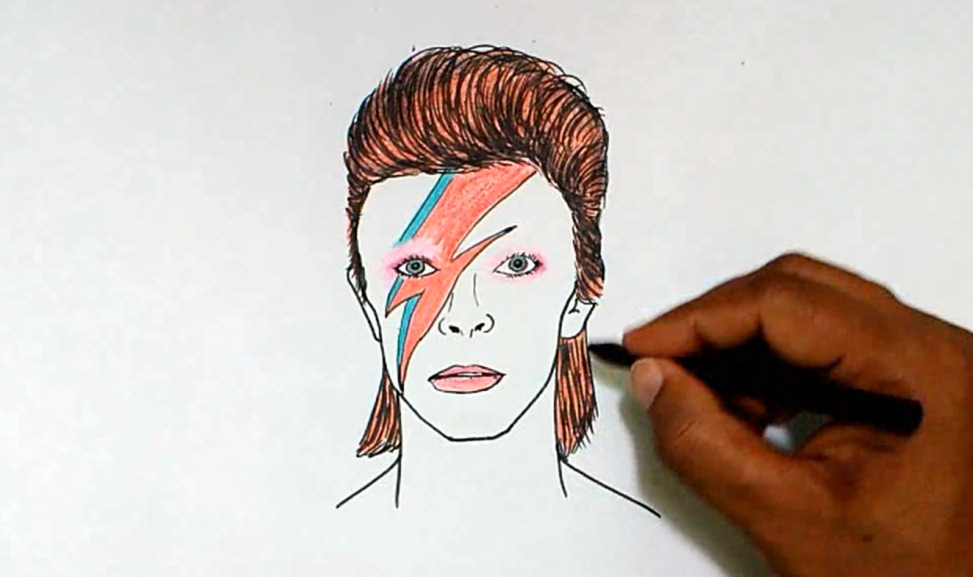 David Bowie Sketch at PaintingValley.com | Explore collection of David ...