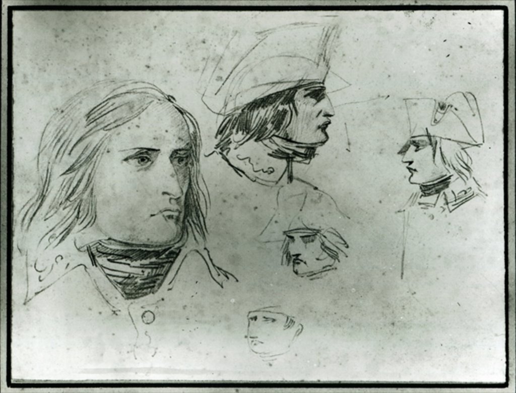 1024x780 Sketches Of Napoleon Bonaparte Posters Amp Prints By Jacques Louis David - David Sketch