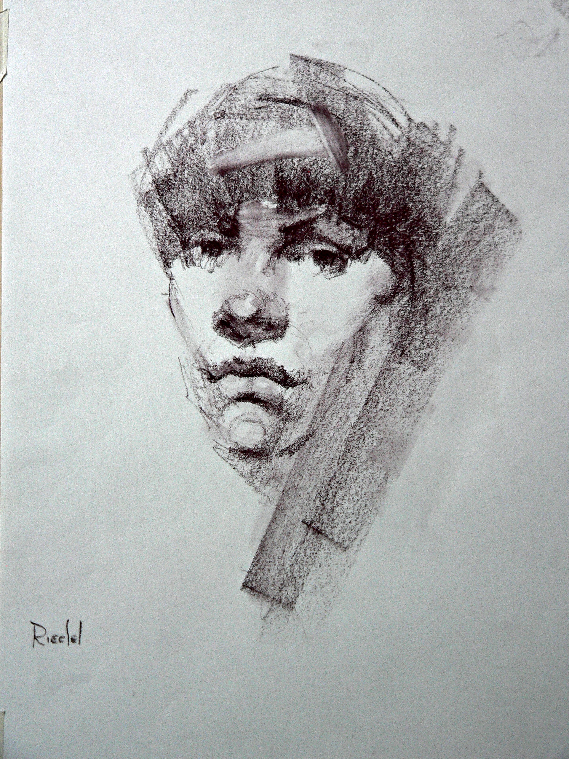 1920x2560 Adult Workshop Portrait Drawing With David Riedel Durango Arts - David Sketch