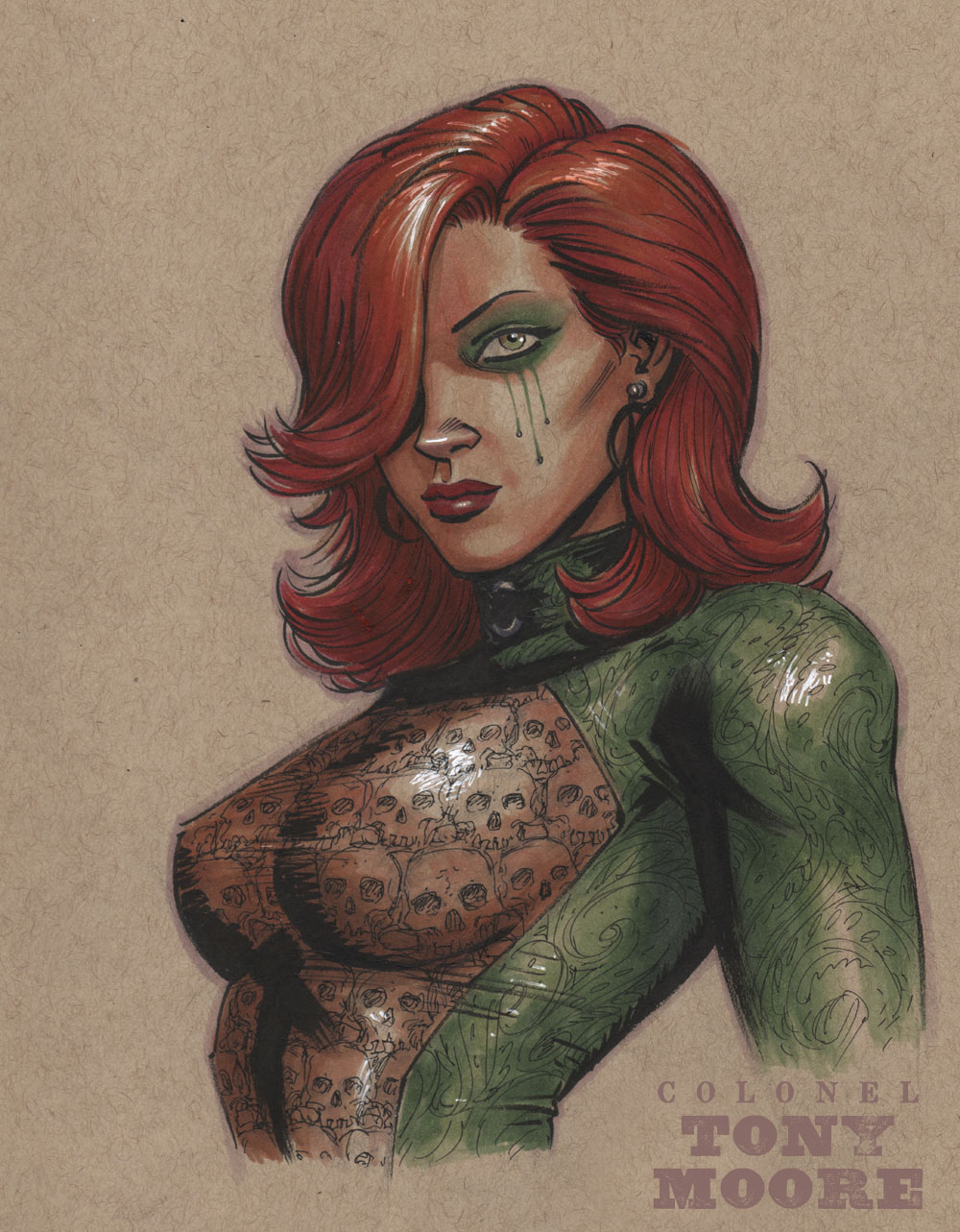 1000x1283 Sketch Of The Day! Dawn Colonel Tony Moore - Dawn Sketch