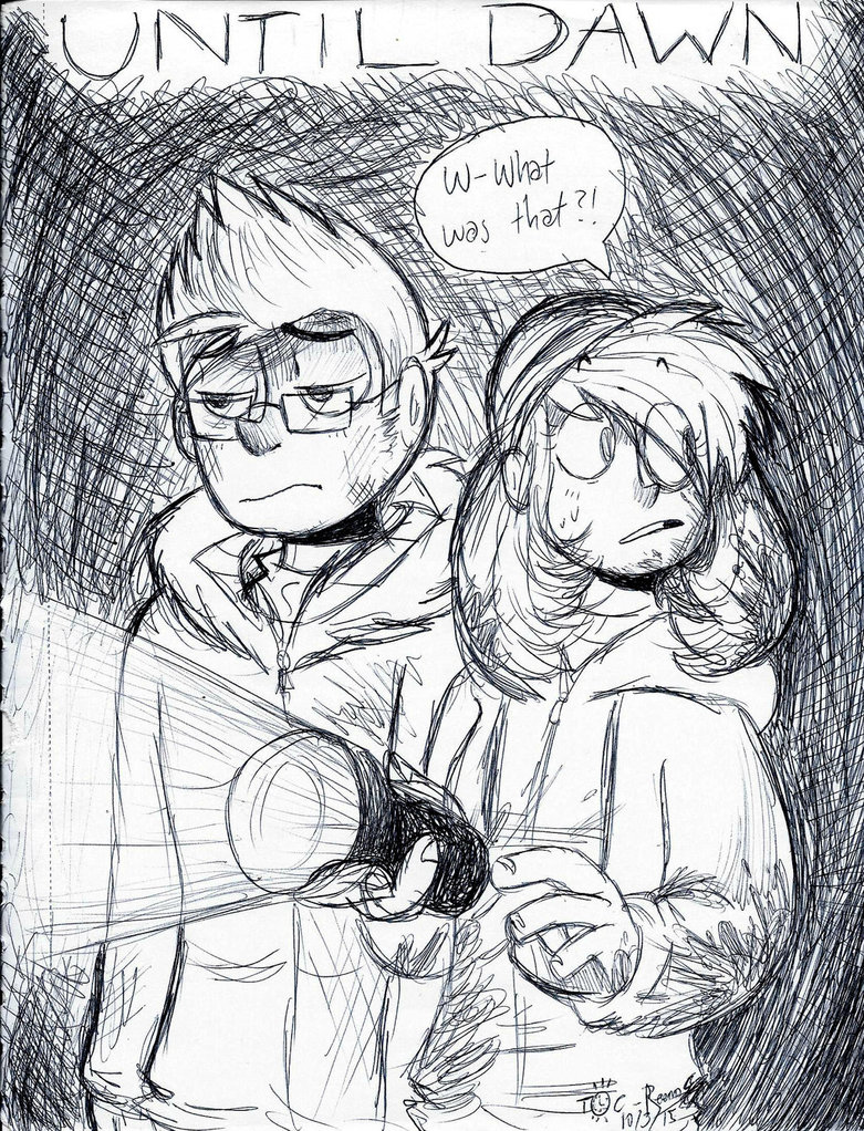 781x1022 Until Dawn Sketch By Toon O Clock - Dawn Sketch