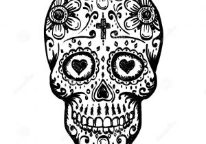 300x210 Day Of The Dead Drawing - Day Of The Dead Skull Sketch