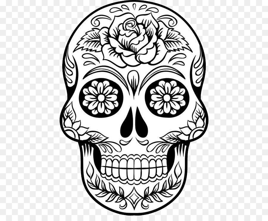 900x740 Calavera Drawing Coloring Book Skull Day Of The Dead - Day Of The Dead Skull Sketch