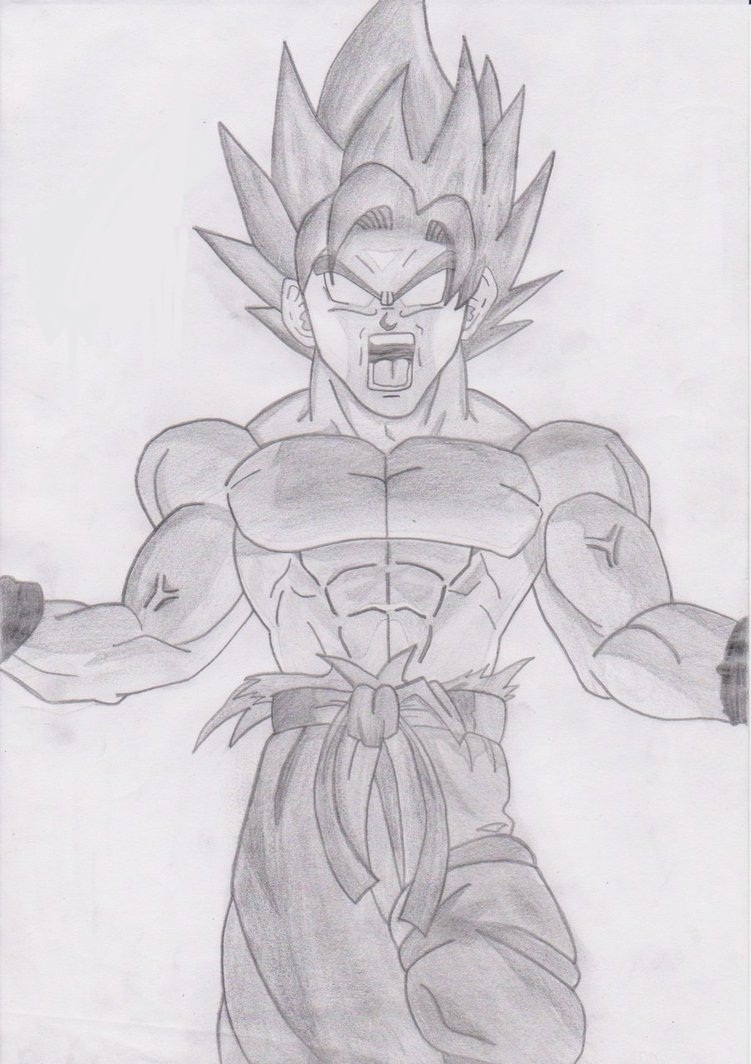 751x1064 Image - Dbz Sketch