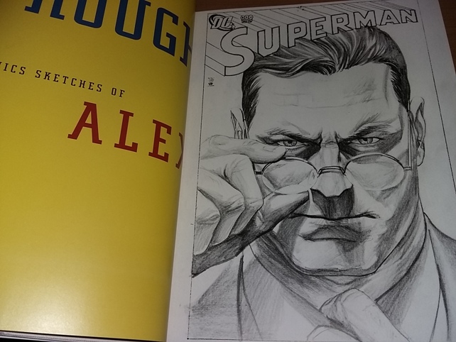 642x482 Rough Justice The Dc Comics Sketches Of Alex Ross - Dc Comics Sketches