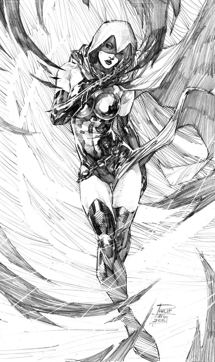 713x1200 Philip Tan On Twitter - Dc Comics Sketches