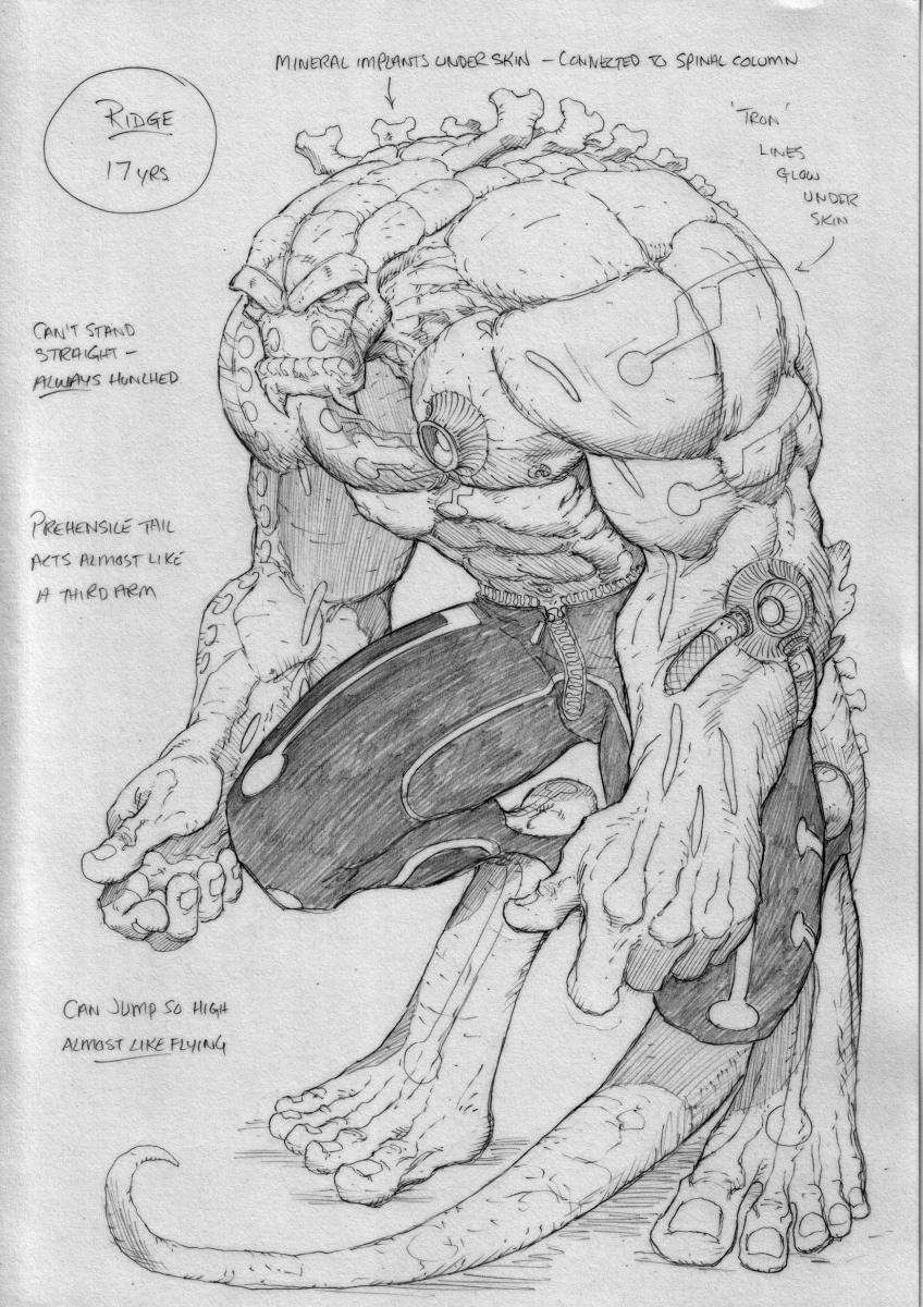 848x1200 Artist Ian Churchill Talks The Ravagers Dc - Dc Sketches