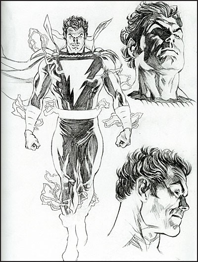 400x531 Rough Justice The Dc Comics Sketches Of Alex Ross - Dc Sketches