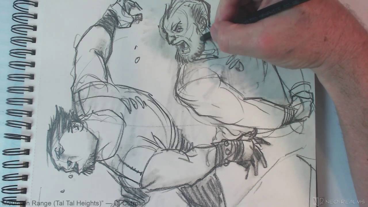 1280x720 Sketches With Special Guest Marveldcdark Horseindie Artist - Dc Sketches
