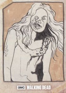 215x300 The Walking Dead Evolution - Dead Sketch