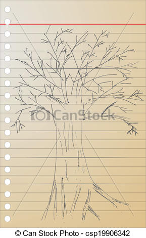 289x470 Hand Draw Sketch, Dead Tree, - Dead Tree Sketch